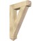 Ekena Millwork Traditional Arts & Crafts Rough Sawn Bracket, Douglas Fir, 6"W x 30"D x 42"H BKT06X30X42TRA03RDF - alternate 1